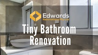 Tiny Bathroom Renovation