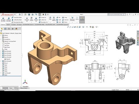 Solidworks tutorials || Cad tutorial for beginners || RR tutorial