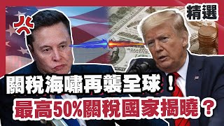關稅海嘯再襲全球！最高50%關稅國家揭曉？馬斯克槓川普成立美國黨#FOCUS全球新聞 #聚焦精選 #關稅 #馬斯克 #川普 20250712