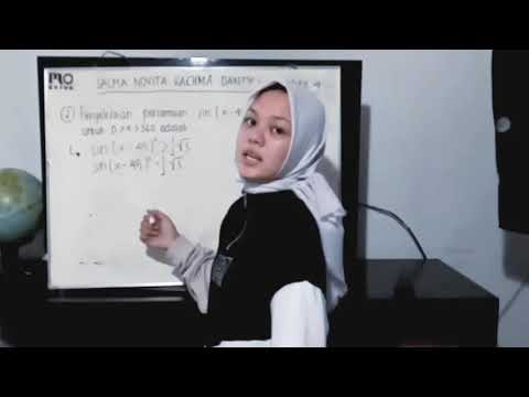 TRIGONOMETRI (MATEMATIKA PEMINATAN)