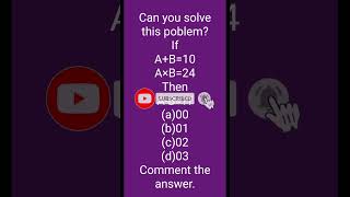 Math puzzle game #33 || #shorts #maths #puzzle #puzzletest #knowledge #iqtest #reasoning #riddles
