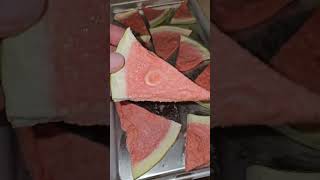 Freeze drying watermelon