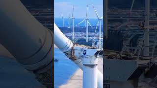 Wind turbine in action #viralshorts #goodvibes #trending #song #love #shortvideo #omletarcade #mr