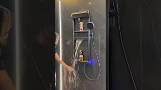 Modern LED Digital Display Thermostatic Piano Keys Shower Set ✅ Product Link in Bio (# 2028 )