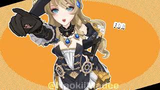 Xilonen + Navia A Girl Like Me!  + Motion Download | Genshin Impact (4K)[MMD] | #Xilonen#Navia