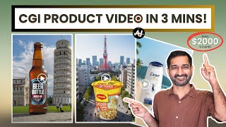 How to Make CGI Videos for Your Products | Topview AI Tutorial