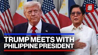 Live: President Trump meets with Philippine President Ferdinand Marcos Jr.