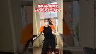 How much money do I make cleaning for free?