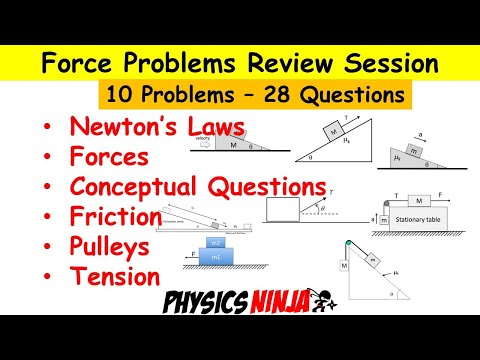 Force Problems Review Session