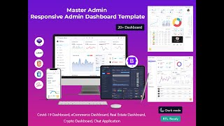 Master Admin - Amazing Creative Dashboard Design And WebApp Templates