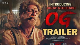 OG Jagapathi Babu First Look Teaser | Pawan Kalyan OG Trailer | Sujeeth