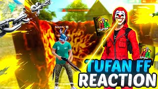 @NonstopGaming_ || I Killed  Tuffan FF In Live 😱😱+ OP Reaction by @TUFANFF99 Bhai🤪🤪 ||