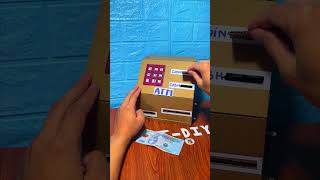 HOW TO MAKE ATM MACHINE FROM CARDBOARD #cardboarddiy #cardboardcrafts