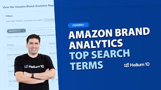 Amazon Brand Analytics Top Search Terms | Pro Training