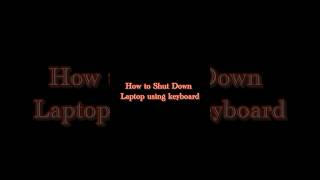 #laptop #keyboard #keyboardhacks #shutdown #poweroff #rap #hiphop