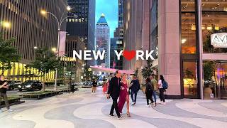 [4K] NYC Sunset into Night Walk: The City Glows as Night Falls 🌇 May. 2025