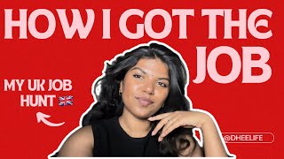 Everything I Did to Get a Tech Job in the UK | UK Job Search Tips for Data Engineers | Dhee Life
