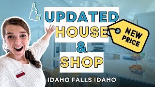 IDAHO FALLS IDAHO PRICE DROP! | Full Idaho Falls Idaho Home Tour | Moving to Idaho Falls Idaho