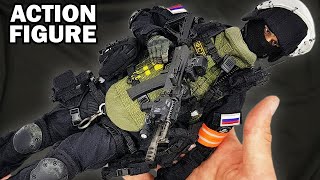 Russian spetsnaz: FSB Alpha Group  special forces - 1/6 scale action figure DAMToys - silent version