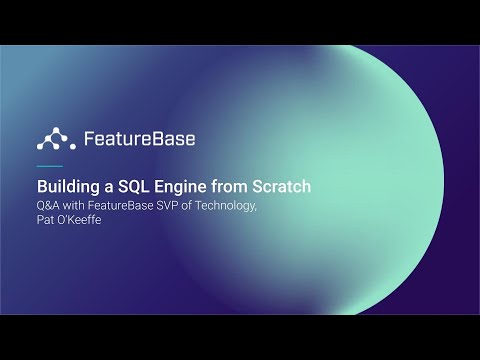 Building a SQL Engine from Scratch