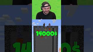 EVERY LAPIS PIECE is $1,000 in Minecraft #gaming #minecraft