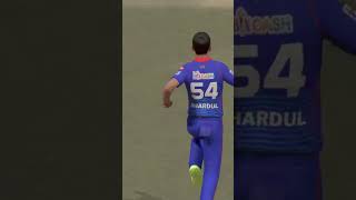 Shardul Thankur Bowled Rahane |  DC vs KKR | IPLT20 | Cricket22 #shorts