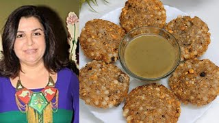 Crispy Sabudana K Vada Recipe | Farah Khan Special Recipes | Farah Khan | Vrat Recipe