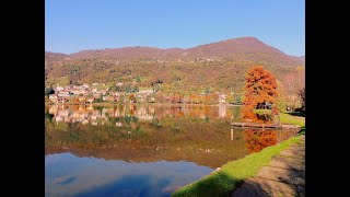 Il foliage sul lago d'Endine. PERCORSO 6: Parco Biali