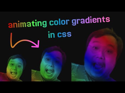 animating color gradients in css