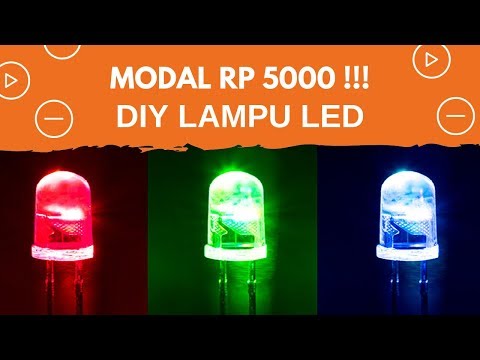 PASTI BISA!!! Tutorial dasar Kreasi Lampu LED dengan USB bekas - Kreasi Barang Bekas - Elektronika