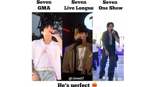 Jungkook performing #seven at BBC The One Show #theoneshow #jungkook #jungkookseven#trending#taekook