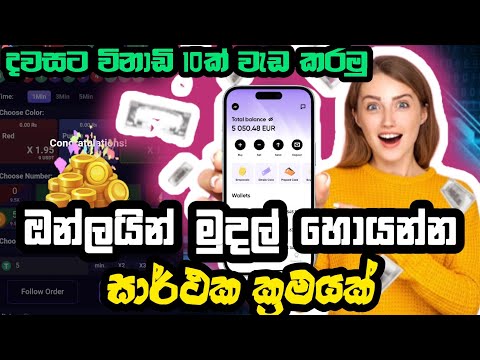 ගෙදර ඉදලා ඔන්ලයින් මුදල් හොයමු | e money sinhala 2025 | online money earning 2025