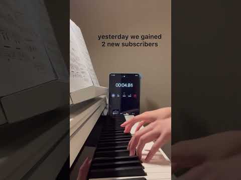 day 47 of practising for 1 minute for every 10 subscribers that i gain