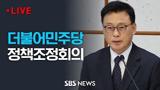 더불어민주당 정책조정회의 / SBS