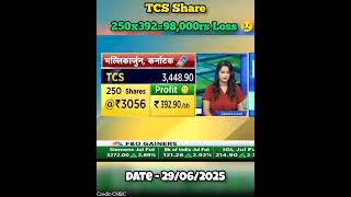 TCS Share #share #sharemarket #stock #stockmarket #stockmarketindia #federalbank #tcs #tcsshare