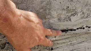 Results on the aircrete wall using movable forms