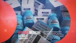 HepBest 25mg Price | MyLan Tenofovir Alafenamide 25 mg Tablet Online - HBV Treatment Medicine
