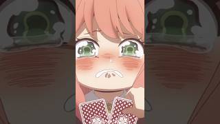 Anya wanted to win😂❤️Anya and Demian are playing cards | #anime - Spy x Family
