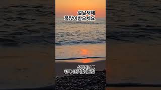 #shorts 설날새해아침 복많이 받으세요 건강하세요 행복하세요 사랑합니다 💜 삼척허니tv 강허니허니할매드림 #삼척 #삼척허니tv #아침 #일출 #일출 #임원바다