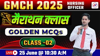 GMCH 2025 MARATHON | NORCET-9 | KGMU |  Nursing Officer | GOLDEN MCQ || RJ career point