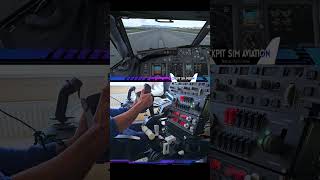 Takeoff Corfu | B737-8 MSFS  #pilotlife #aviation #cockpit #cockpitviews #msfs2020 #takeoff