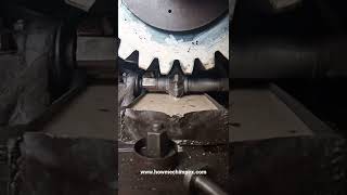 Big Spur Gear Manufacturing Process | Full Depth Involute with Tooth Correction