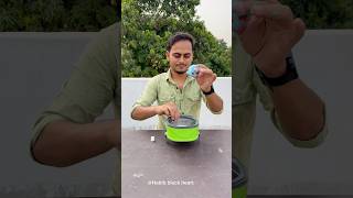 Tomato toothpaste experiment