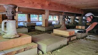 Back to Work! Pouring Another Row of Concrete Footings in My Cabin Crawl Space