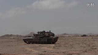 美国陆军M1A2 SEP V2艾布拉姆斯主战坦克 实弹射击训练