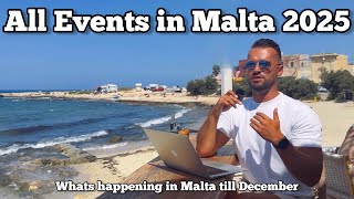 All Events Happening in Malta in 2025