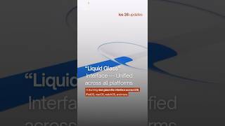 🔥 Apple’s New Liquid Glass UI is Stunning! | iOS, macOS, iPadOS 2025 Update ✨ #apple #liquidglass