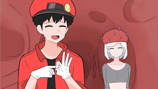 工作細胞｜病菌入侵體內的後果【阿城與雪兒】