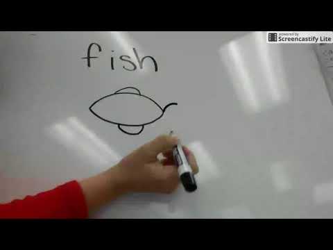 How to draw a fish