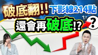 2022.10.20 郭哲榮分析師【破底翻!!下影線214點  還會再破底!?】 (字幕版)